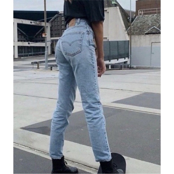 LEVI’S vintage 90's Levi's 512 Slim Tapered Leg Jeans high waisted size 25 - Picture 12 of 12